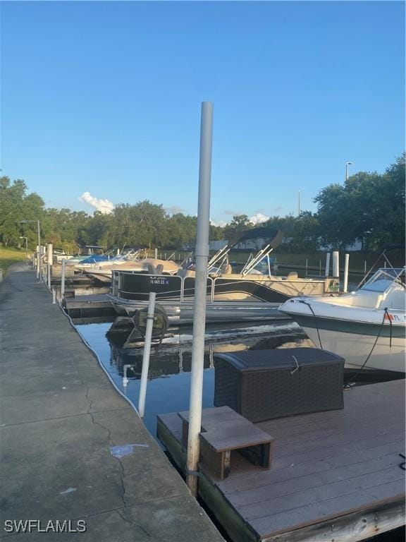 1515 Tropic Ter Unit 1515, North Fort Myers, FL 33903 - view of dock