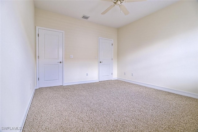 9440 Sardinia Way Unit 110, Fort Myers, FL 33908 - carpeted spare room with ceiling fan and baseboards