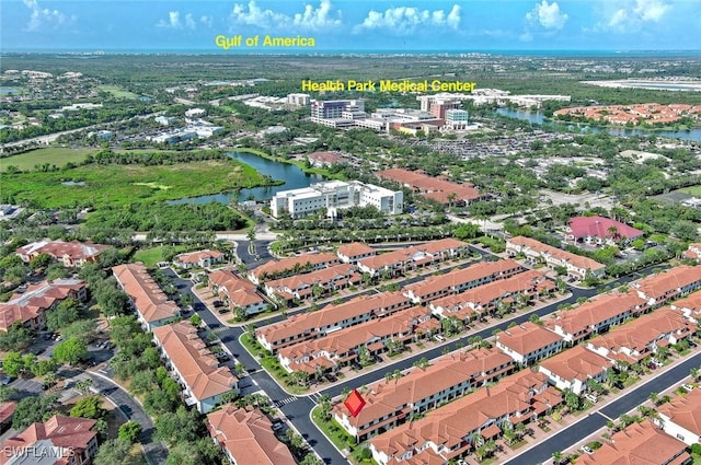 9440 Sardinia Way Unit 110, Fort Myers, FL 33908 - drone / aerial view of a nearby body of water