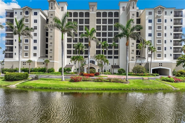 11600 Court Of Palms Unit 201, Fort Myers, FL 33908 - view of apartment building / complex featuring a water view