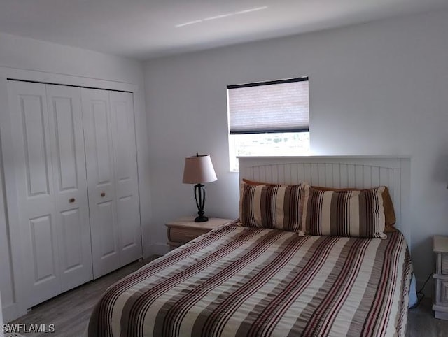 5116 Coronado Pkwy Unit 16, Cape Coral, FL 33904 - bedroom with a closet and wood finished floors