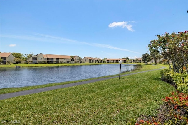 8411 Charter Club Cir Unit 1, Fort Myers, FL 33919 - water view with nearby suburban area