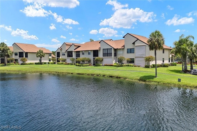 8411 Charter Club Cir Unit 1, Fort Myers, FL 33919 - water view featuring nearby suburban area