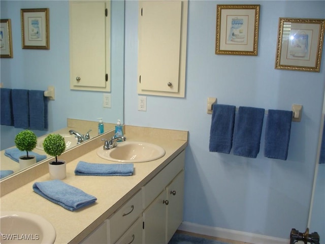 4802 Lakewood Blvd Unit B13, Naples, FL 34112 - bathroom featuring double vanity