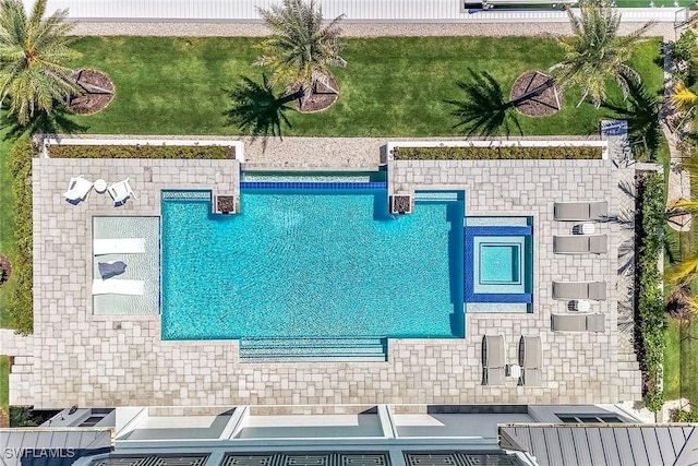 1761 Ludlow Rd, Marco Island, FL 34145 - view of pool