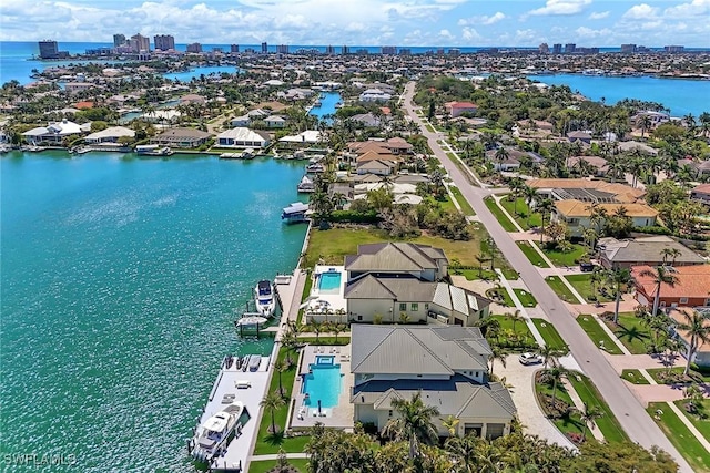 1761 Ludlow Rd, Marco Island, FL 34145 - view of urban area with a large body of water and nearby suburban area