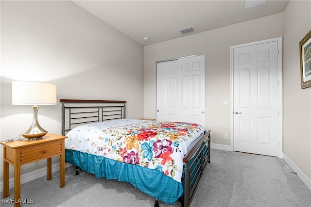 11704 Stonecreek Cir, Fort Myers, FL 33913 - bedroom with carpet flooring, baseboards, and a closet