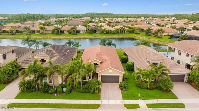 11704 Stonecreek Cir, Fort Myers, FL 33913 - aerial perspective of suburban area featuring a large body of water