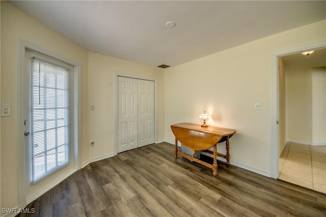 4149 Shellcrest Rd, Saint James City, FL 33956 - dining area featuring wood finished floors and baseboards