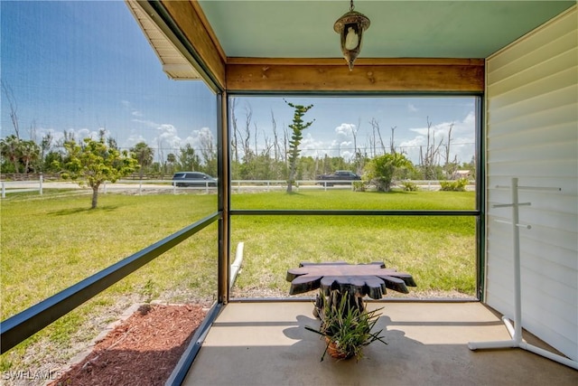 4149 Shellcrest Rd, Saint James City, FL 33956 - view of unfurnished sunroom