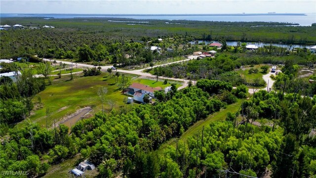 4149 Shellcrest Rd, Saint James City, FL 33956 - view of property location featuring a large body of water and a heavily wooded area