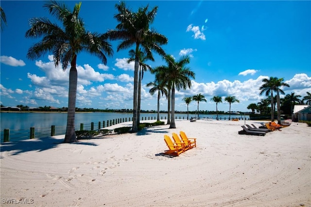 14302 Charthouse Cir, Naples, FL 34114 - exterior space with a water view