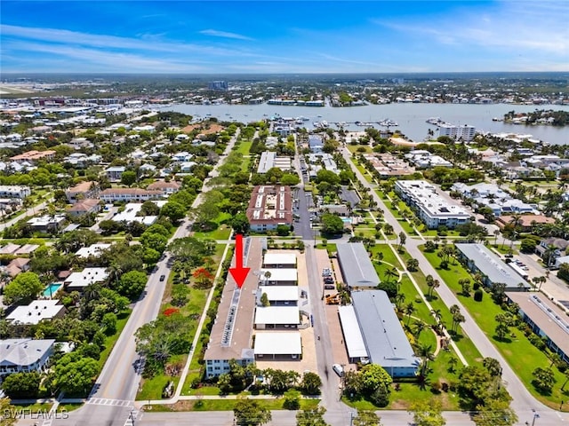 460 Broad Ave S Unit H460, Naples, FL 34102 - view of property location with a large body of water and nearby suburban area