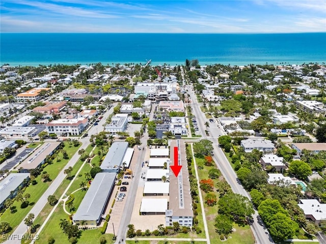 460 Broad Ave S Unit H460, Naples, FL 34102 - aerial view of property's location featuring a nearby body of water