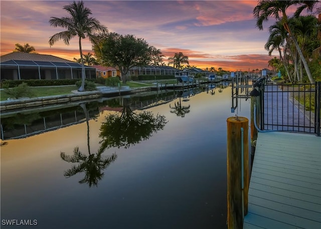 5012 SW 8th Pl, Cape Coral, FL 33914 - dock with a water view