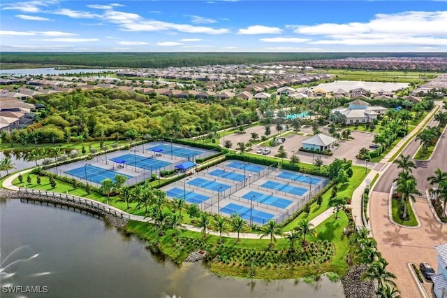 28086 Captiva Shell Loop, Bonita Springs, FL 34135 - aerial perspective of suburban area with a nearby body of water