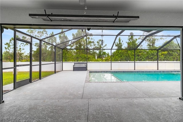 3613 39th St SW, Lehigh Acres, FL 33976 - swimming pool with a patio and glass enclosure