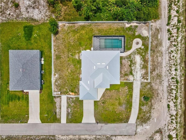 3613 39th St SW, Lehigh Acres, FL 33976 - aerial view of a pool area