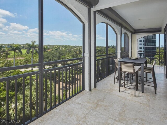 4701 Via Del Corso Ln Unit 401, Bonita Springs, FL 34134 - view of sunroom