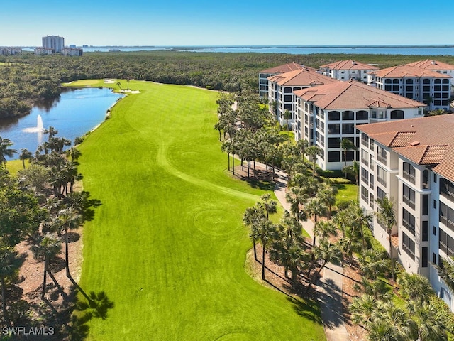 4701 Via Del Corso Ln Unit 401, Bonita Springs, FL 34134 - aerial view of apartment complex and a large body of water