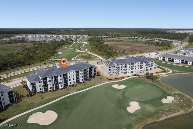 43981 Boardwalk Loop Unit 2225, Punta Gorda, FL 33982 - bird's eye view of a local golf course, apartment complex, and a large body of water