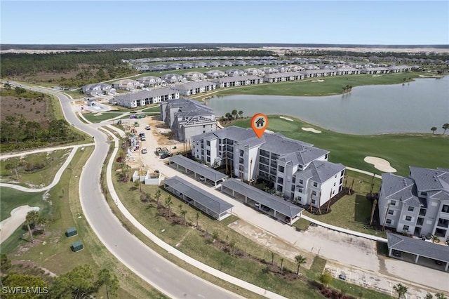 43981 Boardwalk Loop Unit 2225, Punta Gorda, FL 33982 - aerial view of a nearby body of water and a golf course