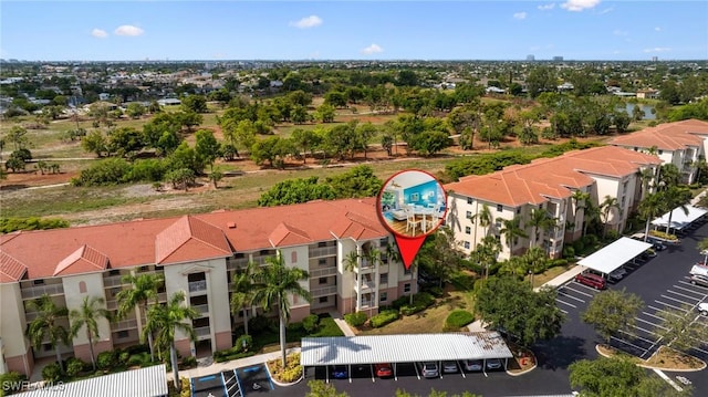 4011 Palm Tree Blvd Unit 208, Cape Coral, FL 33904 - drone / aerial view