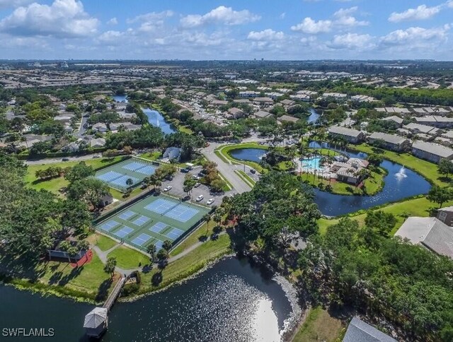 14561 Glen Cove Dr Unit 904, Fort Myers, FL 33919 - aerial perspective of suburban area with a large body of water