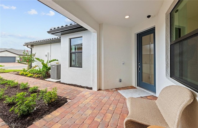 6470 Memorial Ln, Ave Maria, FL 34142 - view of patio with cooling unit