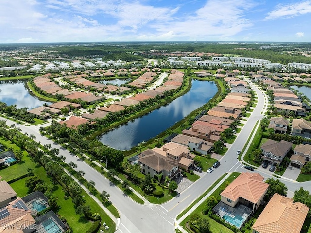 11651 Oakwood Preserve Pl, Fort Myers, FL 33913 - aerial view of residential area featuring a large body of water