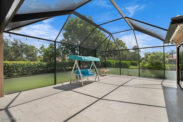 11651 Oakwood Preserve Pl, Fort Myers, FL 33913 - view of patio with a lanai