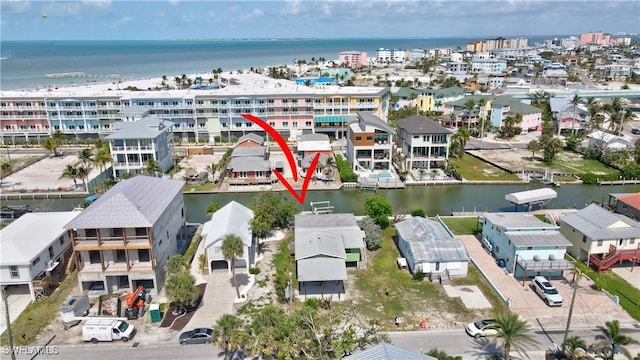 171 Primo Dr, Fort Myers Beach, FL 33931 - bird's eye view of a large body of water