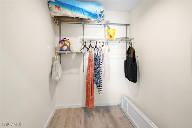171 Primo Dr, Fort Myers Beach, FL 33931 - spacious closet featuring wood finished floors