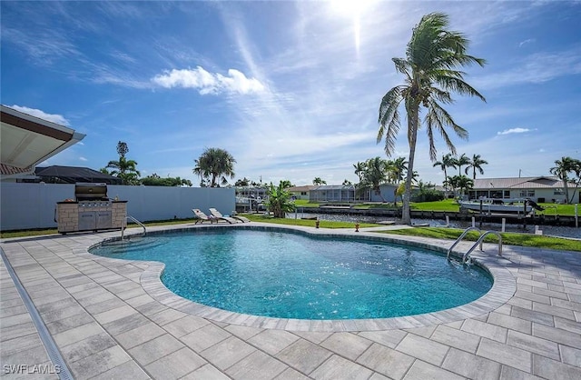 1432 Wellington Ct, Cape Coral, FL 33904 - view of pool featuring a patio area