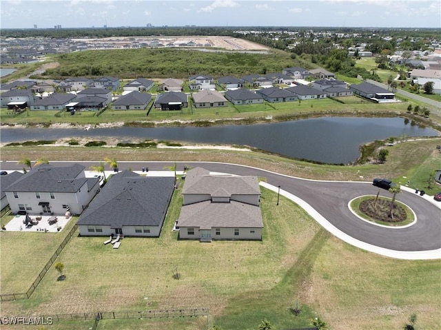 4005 Cavassa Ct, North Fort Myers, FL 33917 - aerial perspective of suburban area featuring a nearby body of water
