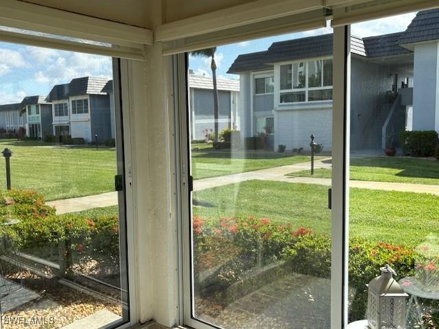 3358 N Key Dr Unit 2, North Fort Myers, FL 33903 - view of doorway to outside