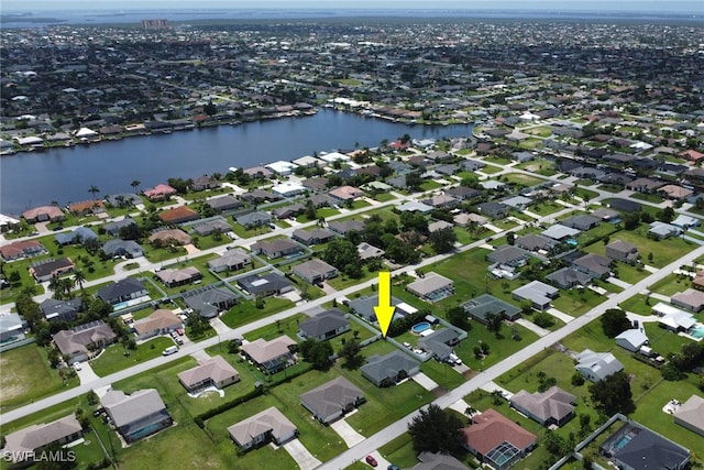 1118 SW 41st Ter, Cape Coral, FL 33914 - aerial overview of property's location featuring nearby suburban area