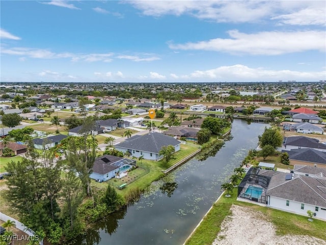 2228 SW 15th Ave, Cape Coral, FL 33991 - aerial view of residential area with a nearby body of water