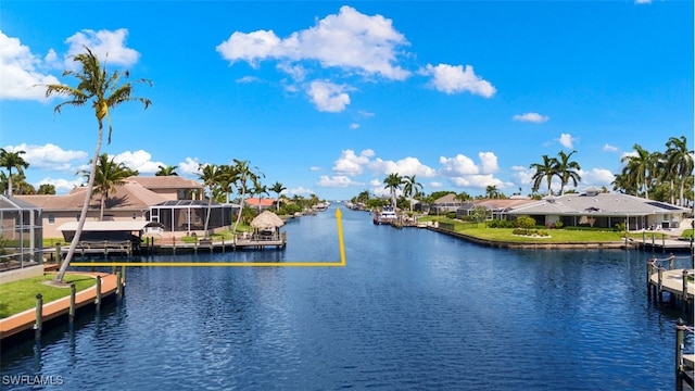 3117 SE 18th Ave, Cape Coral, FL 33904 - water view with nearby suburban area