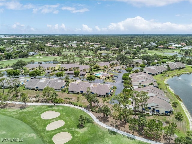15657 Carriedale Ln, Fort Myers, FL 33912 - aerial view of property's location with nearby suburban area, a nearby body of water, and a golf club