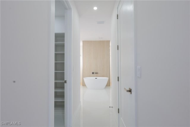 2219 Surfside Blvd, Cape Coral, FL 33991 - hall featuring recessed lighting