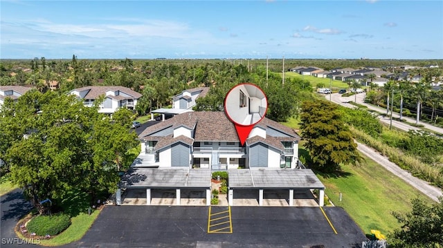 6324 Sugar Bush Ln Unit F, Fort Myers, FL 33908 - aerial perspective of suburban area