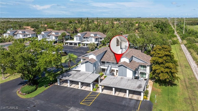 6324 Sugar Bush Ln Unit F, Fort Myers, FL 33908 - aerial perspective of suburban area