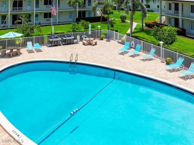 130 N Collier Blvd Unit G6, Marco Island, FL 34145 - community pool with a patio area