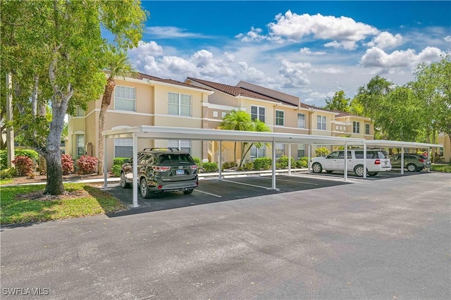 15041 Bridgeway Ln Unit 1006, Fort Myers, FL 33919 - view of covered parking lot
