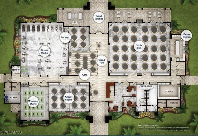 17321 Willow Tree Ln, North Fort Myers, FL 33917 - floor plan / room layout