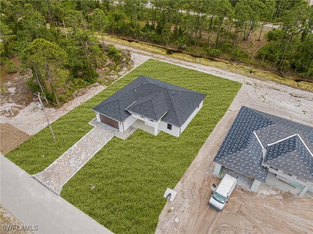 view of subject property