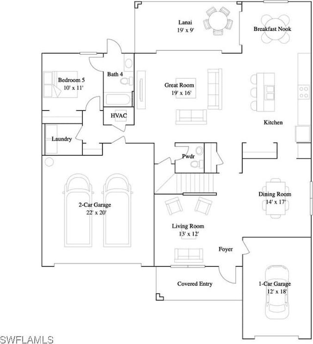 20669 Greenwich Pl, Estero, FL 33928 - home floor plan