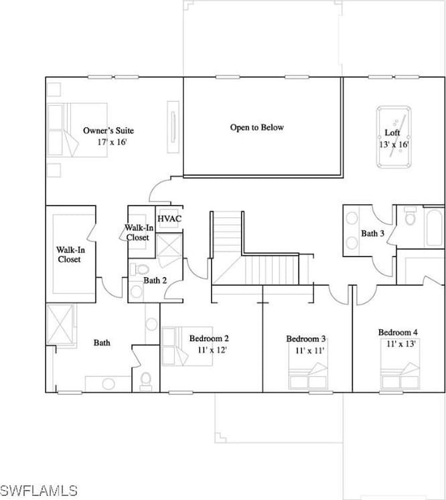 20669 Greenwich Pl, Estero, FL 33928 - home floor plan