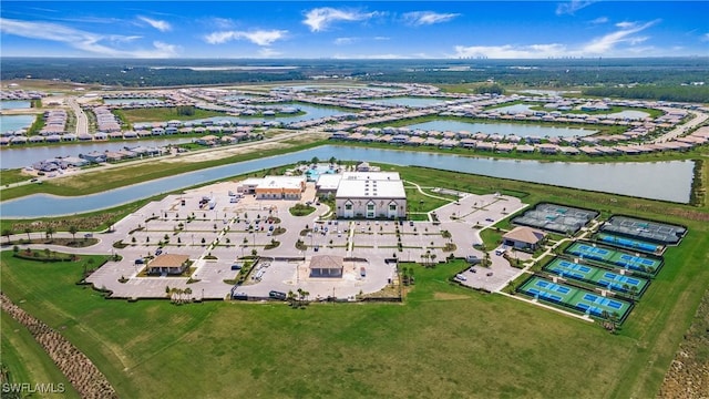 20669 Greenwich Pl, Estero, FL 33928 - aerial view of residential area featuring a nearby body of water